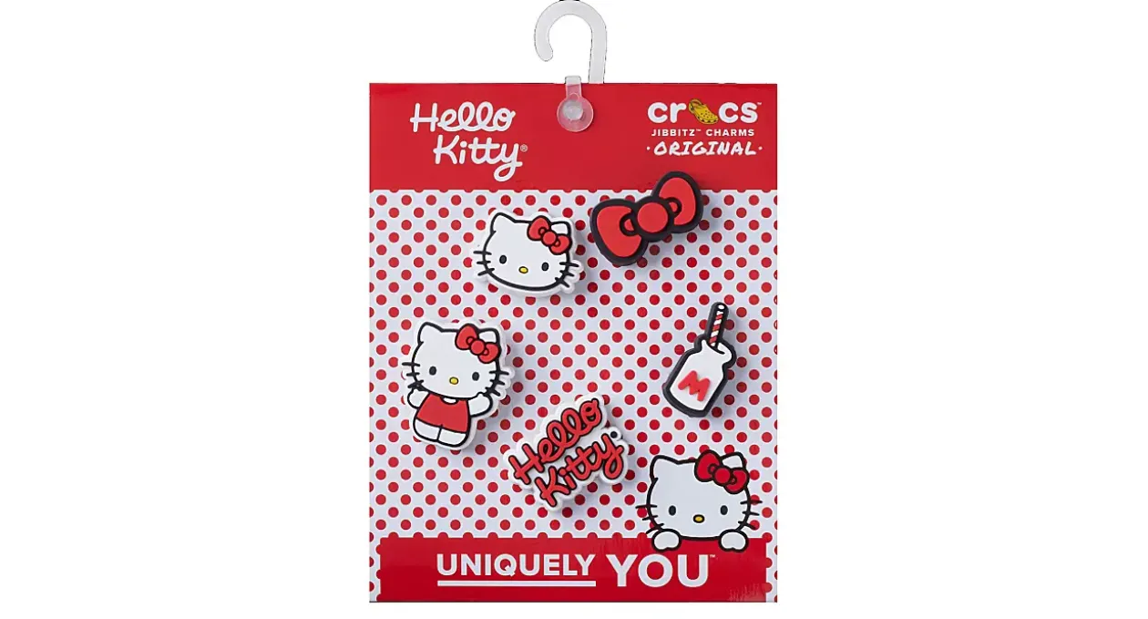 CROCS UNISEX HELLO KITTY 5 PACK JIBBITZ* Crocs Jibbitz