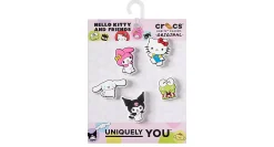 CROCS UNISEX HELLO KITTY 5 PACK JIBBITZ* Crocs Jibbitz