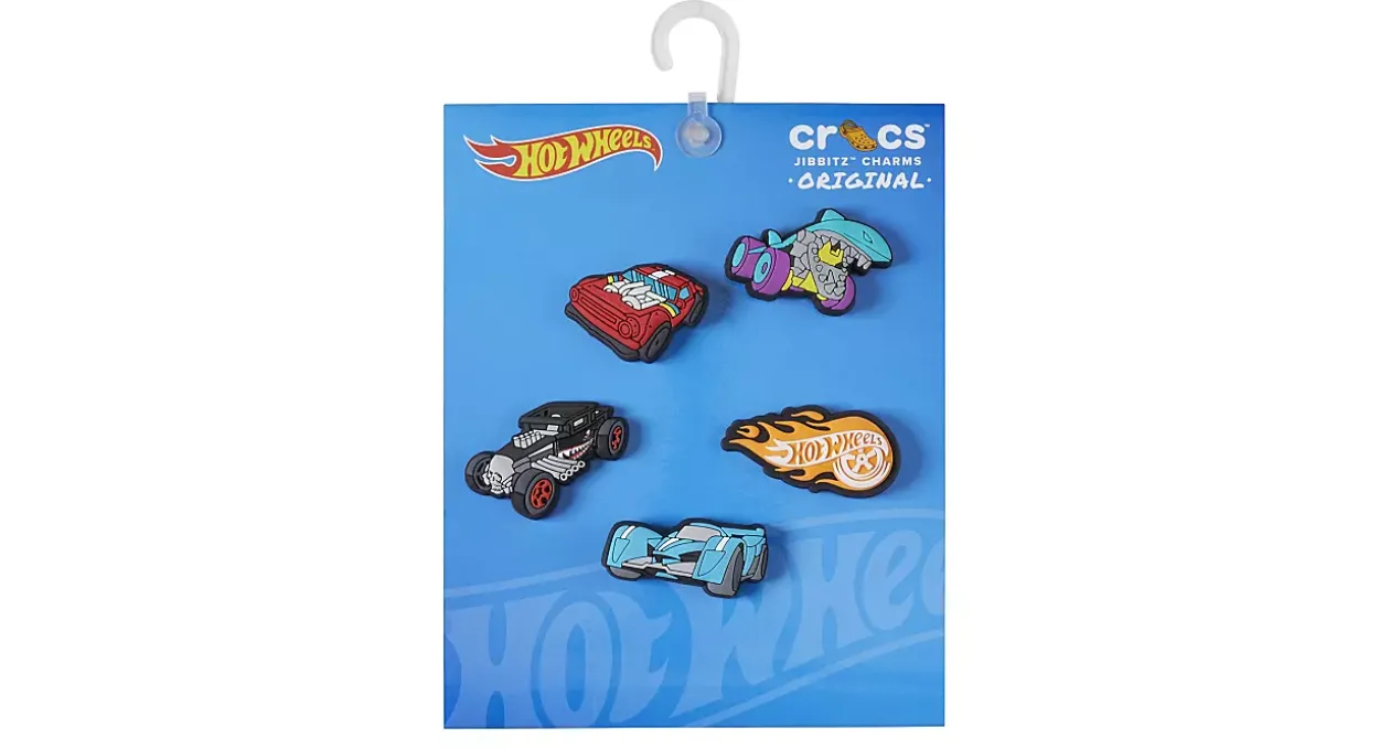CROCS UNISEX HOT WHEELS 5 PACK JIBBITZ* Crocs Jibbitz