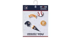 CROCS UNISEX HOUSTON ASTROS 5 PACK JIBBITZ* Crocs Jibbitz