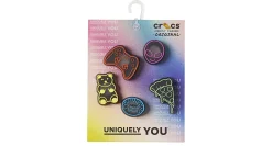 CROCS UNISEX LED DUDE BRO 5 PACK JIBBITZ* Crocs Jibbitz