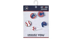 CROCS UNISEX MLB CHICAGO CUBS 5 PACK JIBBITZ* Crocs Jibbitz