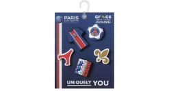 CROCS UNISEX PARIS ST. GERMAIN 5 PACK JIBBITZ* Crocs Jibbitz