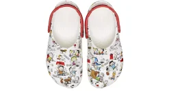 CROCS UNISEX PEANUTS CLASSIC CLOG*Women Clogs & Mules|Comfort Shoes