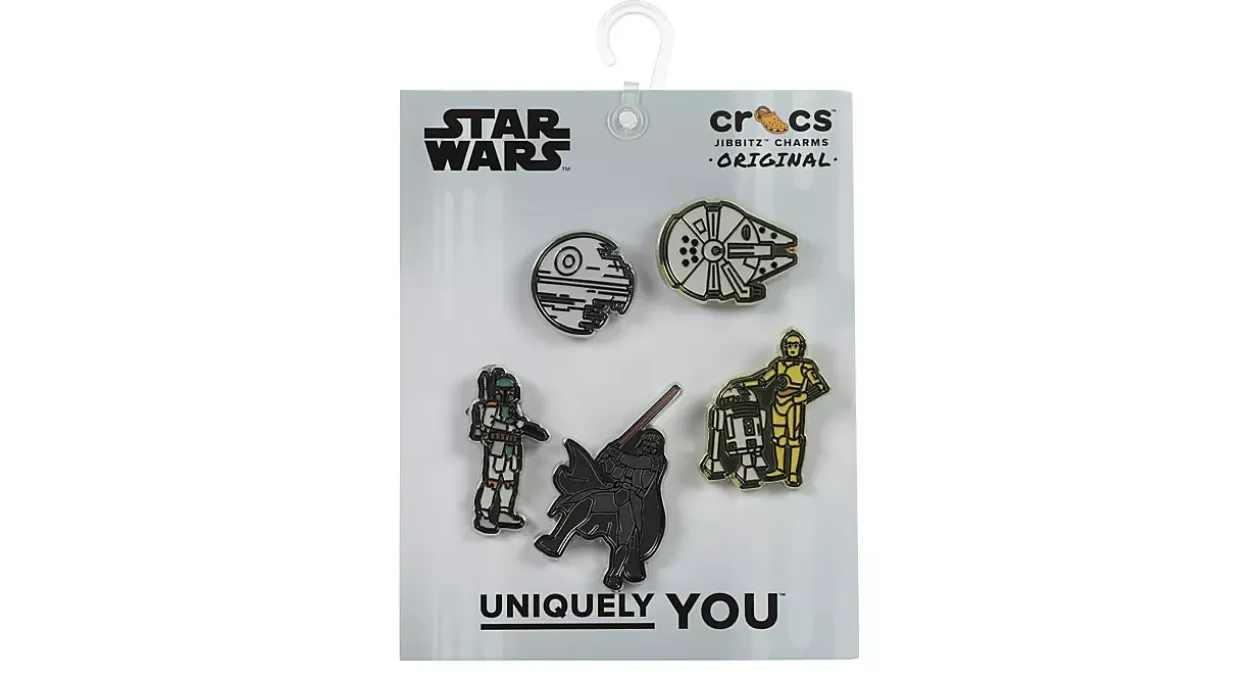 CROCS UNISEX STAR WARS 5 PACK JIBBITZ* Crocs Jibbitz