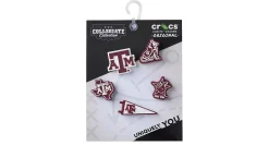 CROCS UNISEX TEXAS AM UNIVERSITY 5 PACK JIBBITZ* Crocs Jibbitz