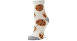 FIRESIDE WOMENS ALOE INFUSED BIG COOKIE CREW SOCKS 1 PAIR* Crew Socks|Cozy Socks