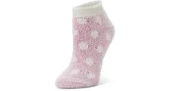 FIRESIDE WOMENS ALOE INFUSED CONNECT DOTS LOW CUT SOCKS 1 PAIR* Cozy Socks|Winter Accessories