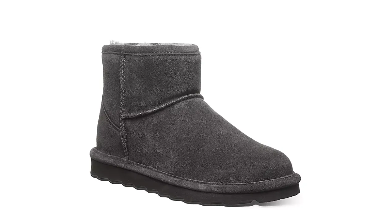 BEARPAW WOMENS ALYSSA WATER RESISTANT FUR BOOT*Women Shearling & Lined Boots