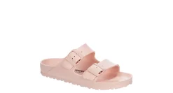 BIRKENSTOCK WOMENS ARIZONA ESSENTIALS SLIDE SANDAL*Women Footbed Sandals|Flat Sandals