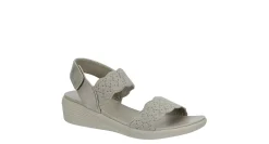 SKECHERS WOMENS ARYA SCALLOPED KNIT SLING SANDAL*Women Flat Sandals