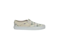 VANS WOMENS ASHER SLIP ON SNEAKER*Women Court Sneakers|Slip On Shoes
