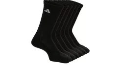 ADIDAS WOMENS ATHLETIC CUSHIONED CREW SOCKS 6 PAIRS* Crew Socks