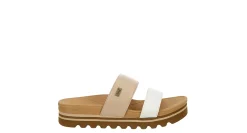 REEF WOMENS BANDED HORIZON HI SLIDE AL*Women Platform Sandals