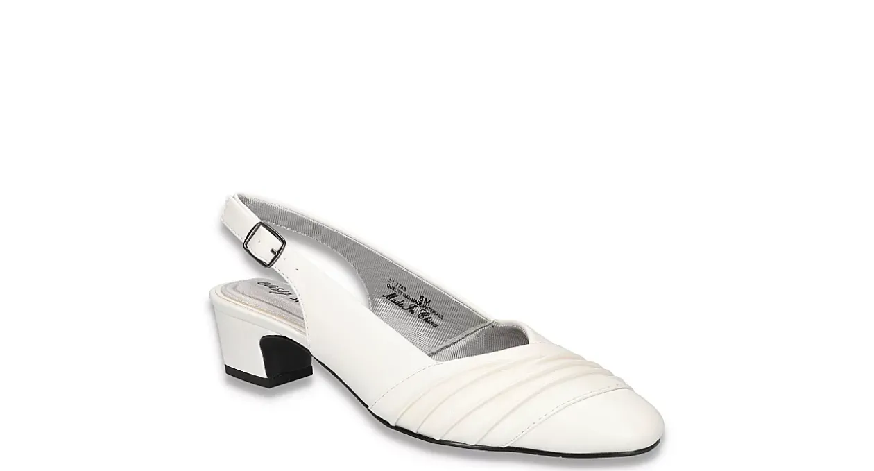 EASY STREET WOMENS BATES SLINGBACK PUMP*Women Pumps & Heels|Block Heels