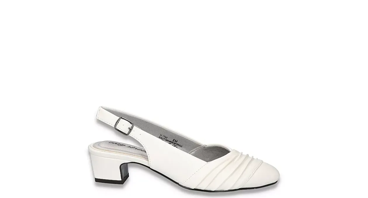 EASY STREET WOMENS BATES SLINGBACK PUMP*Women Pumps & Heels|Block Heels