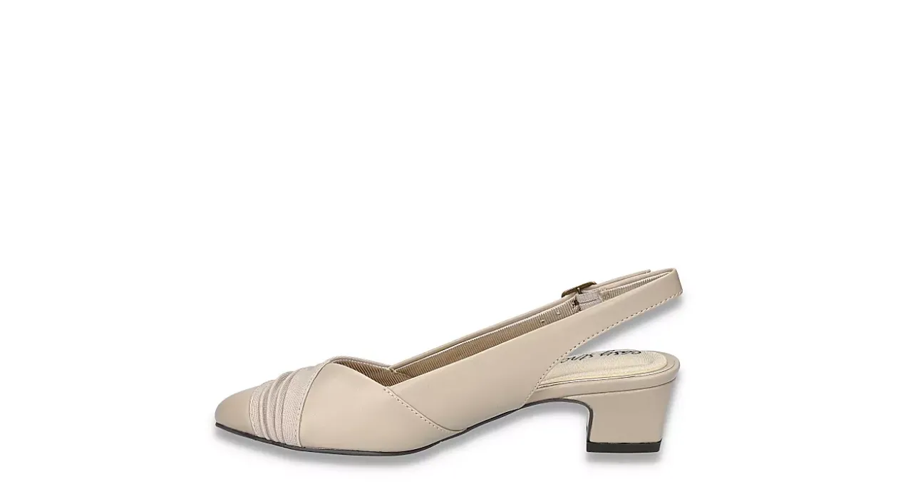 EASY STREET WOMENS BATES SLINGBACK PUMP*Women Pumps & Heels|Block Heels