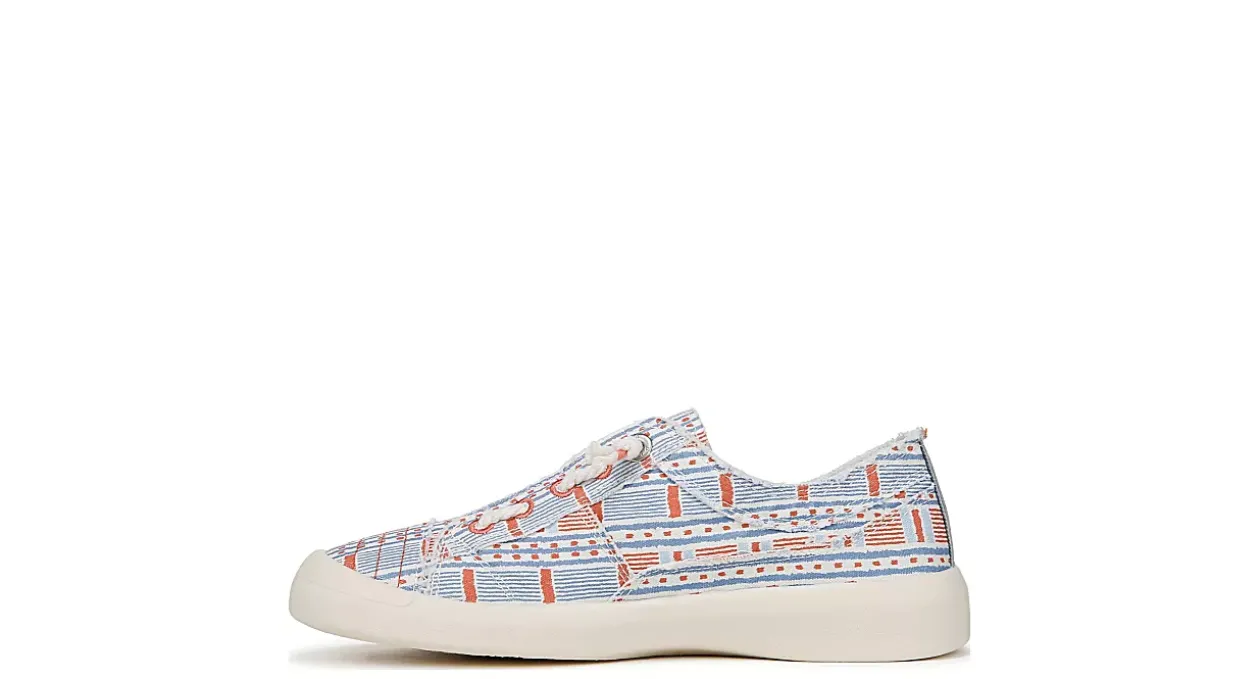 BLOWFISH MALIBU WOMENS BEACHSIDE AMERICANA STRIPE CANVAS SLIP ON SNEAKER*Women Slip On Shoes