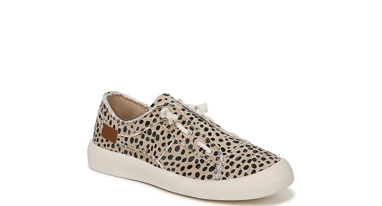 BLOWFISH MALIBU WOMENS BEACHSIDE PIXIE CHEETAH FABRIC SLIP ON SNEAKER*Women Slip On Shoes