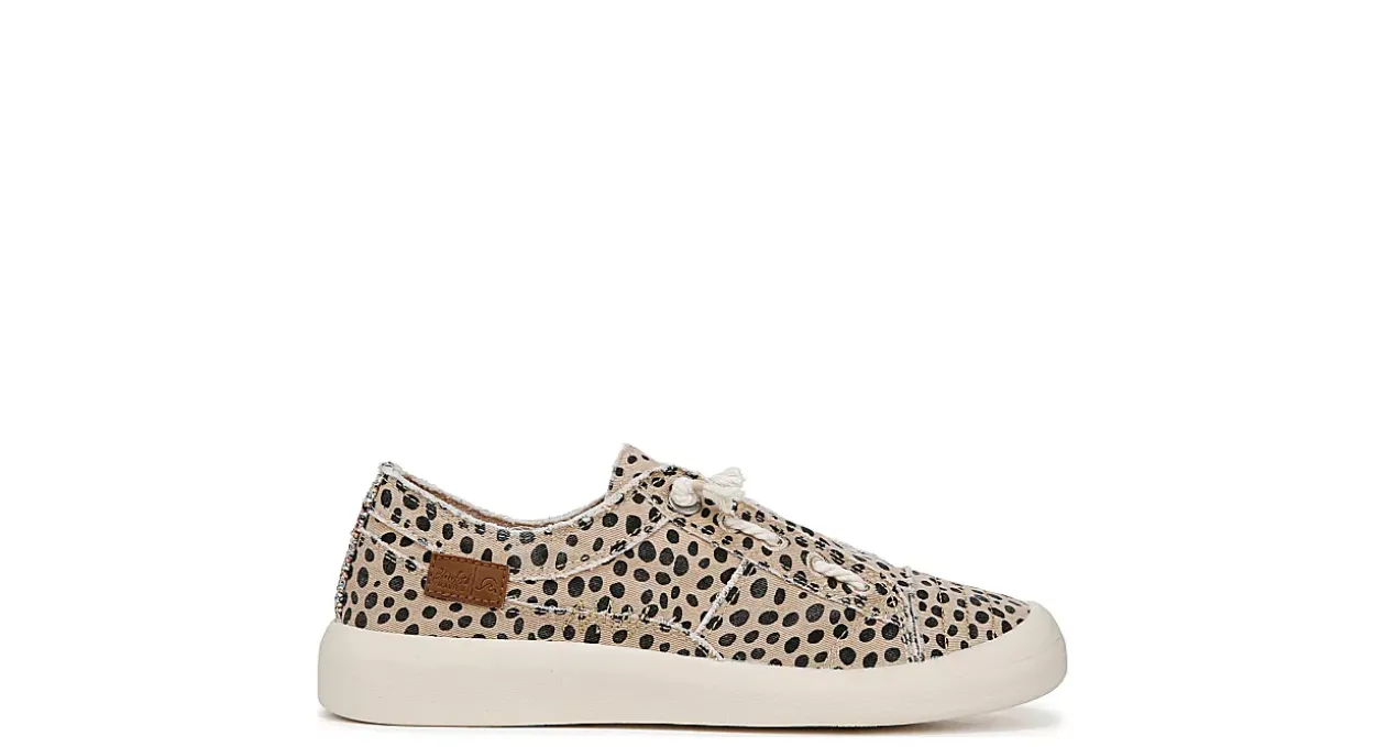BLOWFISH MALIBU WOMENS BEACHSIDE PIXIE CHEETAH FABRIC SLIP ON SNEAKER*Women Slip On Shoes
