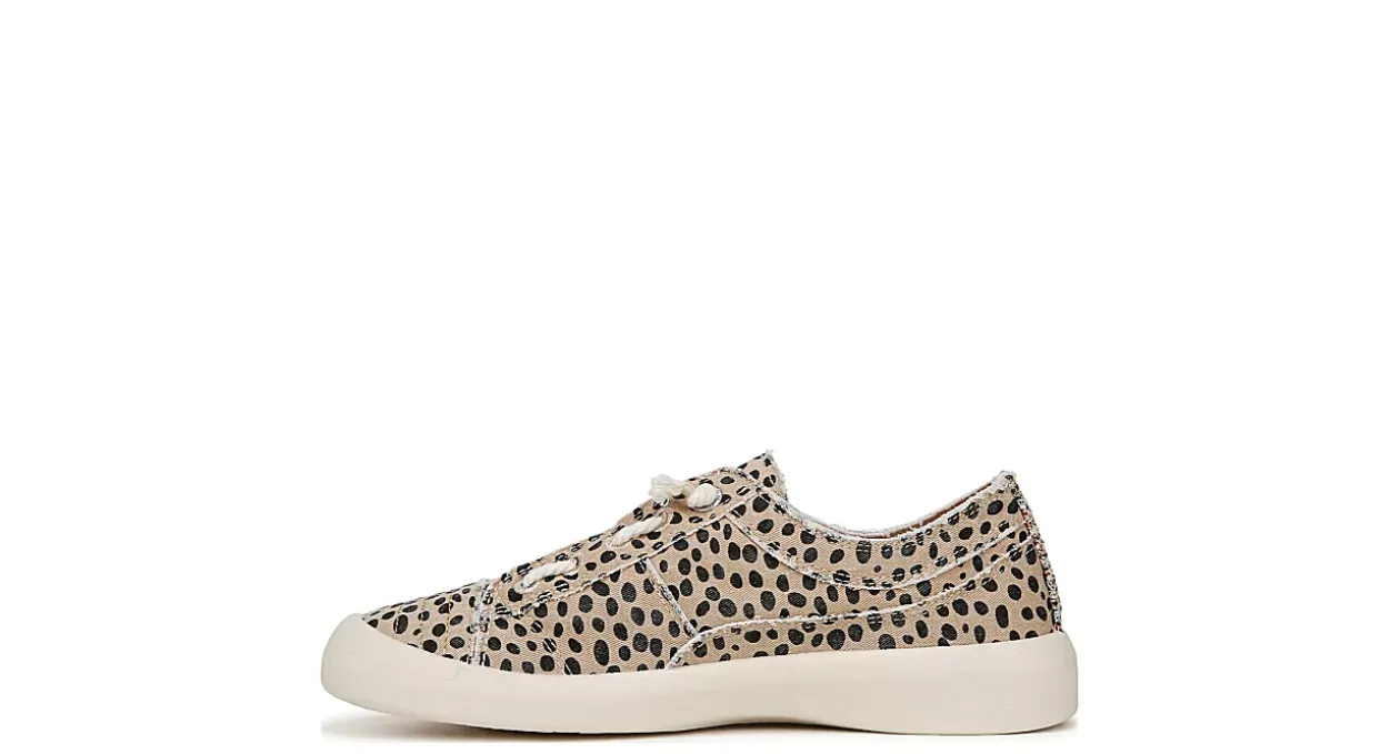 BLOWFISH MALIBU WOMENS BEACHSIDE PIXIE CHEETAH FABRIC SLIP ON SNEAKER*Women Slip On Shoes