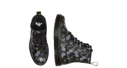 DR.MARTENS WOMENS PRIMROSE FLORAL HYDRO ZAVALA LACE UP BOOT*Women Combat & Rugged Boots|Bootie & Ankle Boots