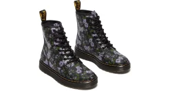DR.MARTENS WOMENS PRIMROSE FLORAL HYDRO ZAVALA LACE UP BOOT*Women Combat & Rugged Boots|Bootie & Ankle Boots