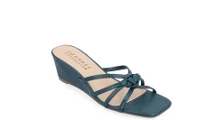 JOURNEE COLLECTION WOMENS BLAYKE WEDGE SLIP ON SANDAL*Women Dress Sandals|Dress Sandals