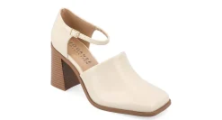 JOURNEE COLLECTION WOMENS BOBBY PUMP*Women Block Heels