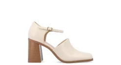 JOURNEE COLLECTION WOMENS BOBBY PUMP*Women Block Heels