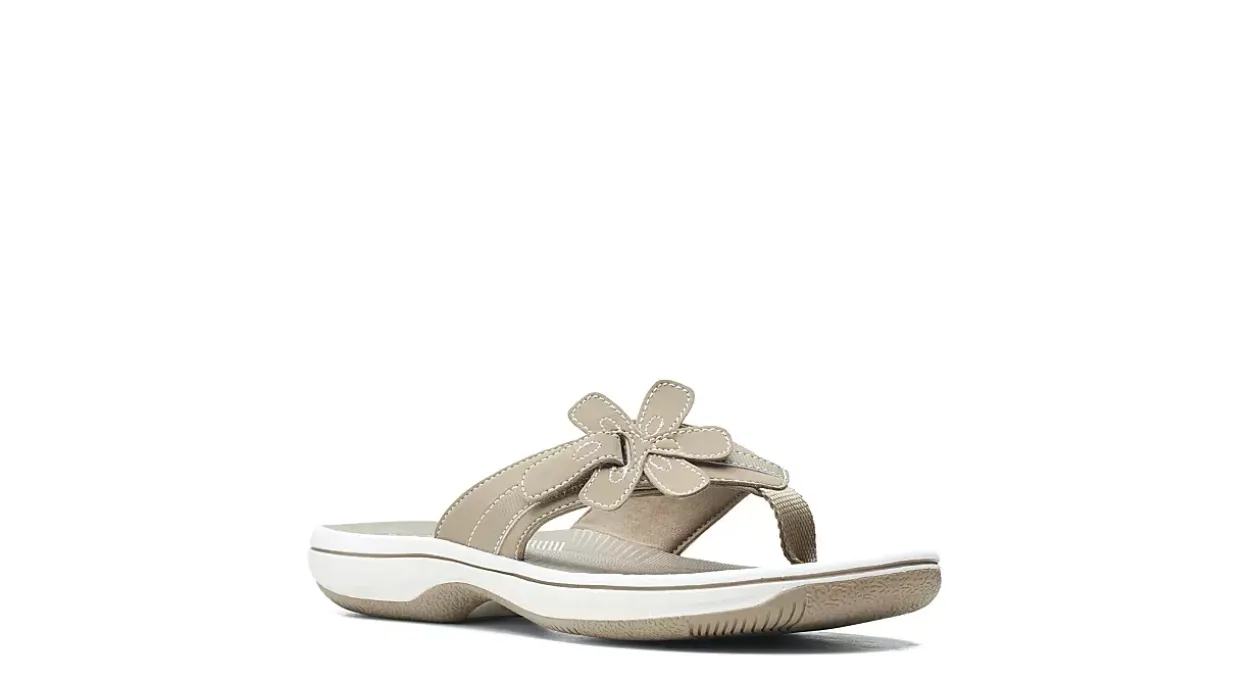 CLARKS WOMENS BRINKLEY FLORA FLIP FLOP SANDAL*Women Flip Flops
