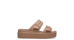 CROCS WOMENS BROOKLYN BUCKLE LOW WEDGE SANDAL*Women Platform Sandals