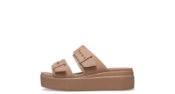 CROCS WOMENS BROOKLYN BUCKLE LOW WEDGE SANDAL*Women Platform Sandals