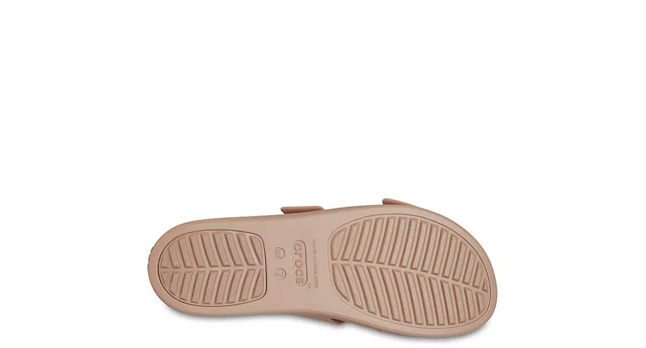 CROCS WOMENS BROOKLYN BUCKLE LOW WEDGE SANDAL*Women Platform Sandals