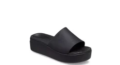 CROCS WOMENS BROOKLYN SLIDE LOW WEDGE SANDAL*Women Platform Sandals