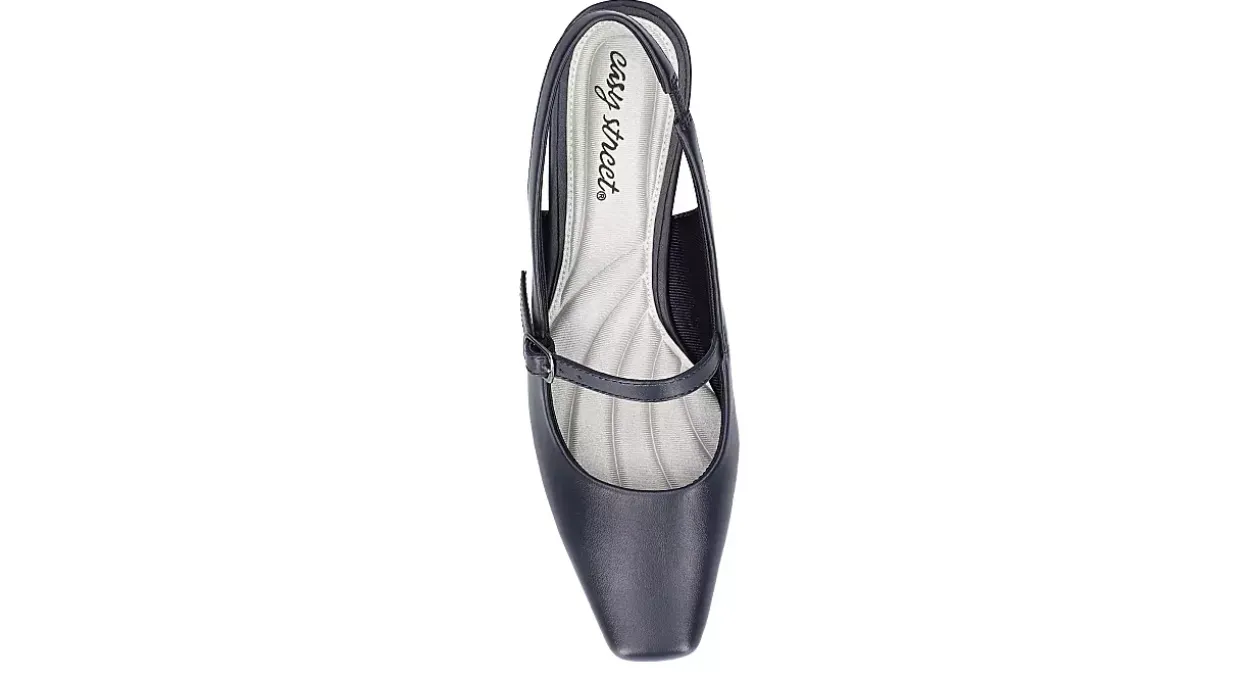 EASY STREET WOMENS CAMEO SLINGBACK PUMP*Women Comfort|Block Heels