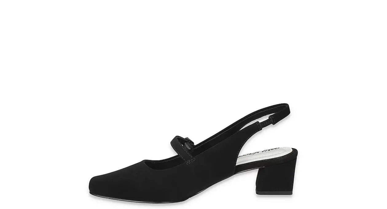 EASY STREET WOMENS CAMEO SLINGBACK PUMP*Women Comfort|Block Heels