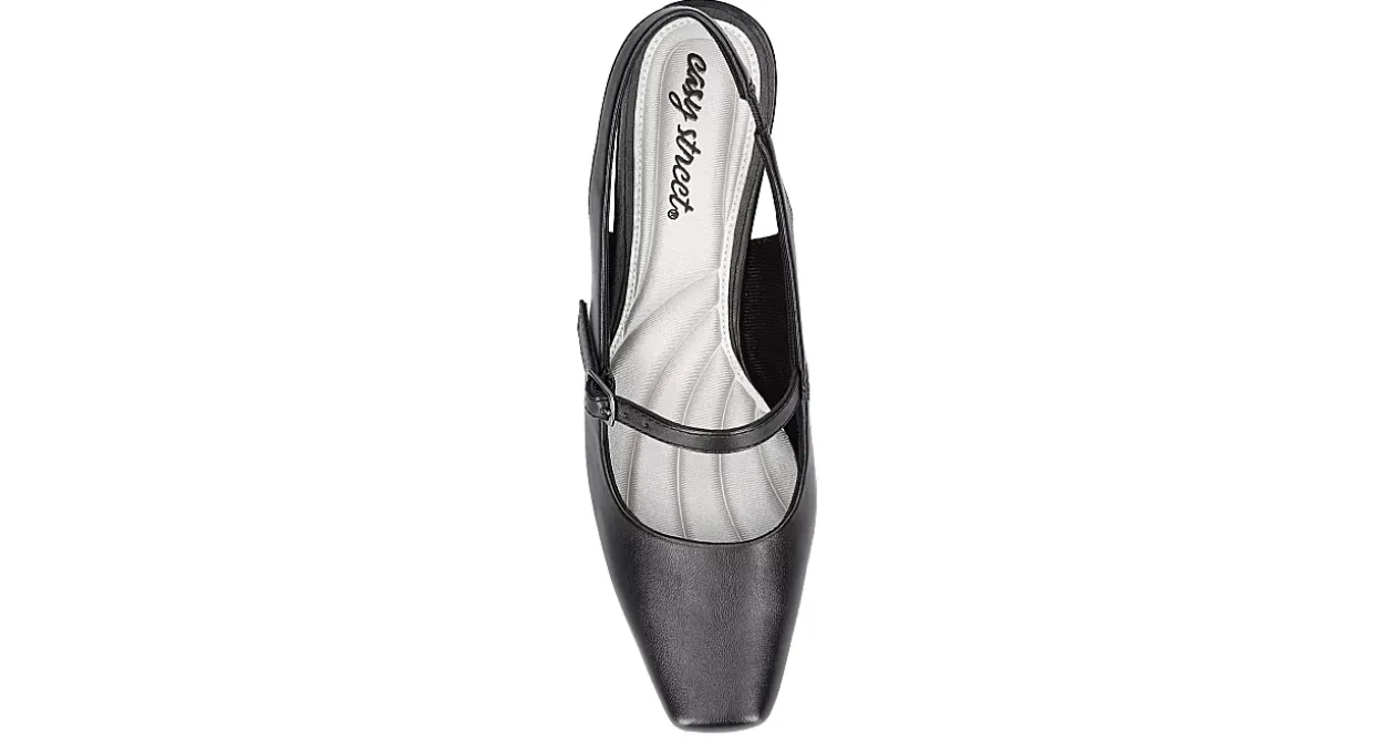 EASY STREET WOMENS CAMEO SLINGBACK PUMP*Women Comfort|Block Heels