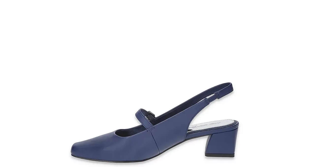 EASY STREET WOMENS CAMEO SLINGBACK PUMP*Women Comfort|Block Heels