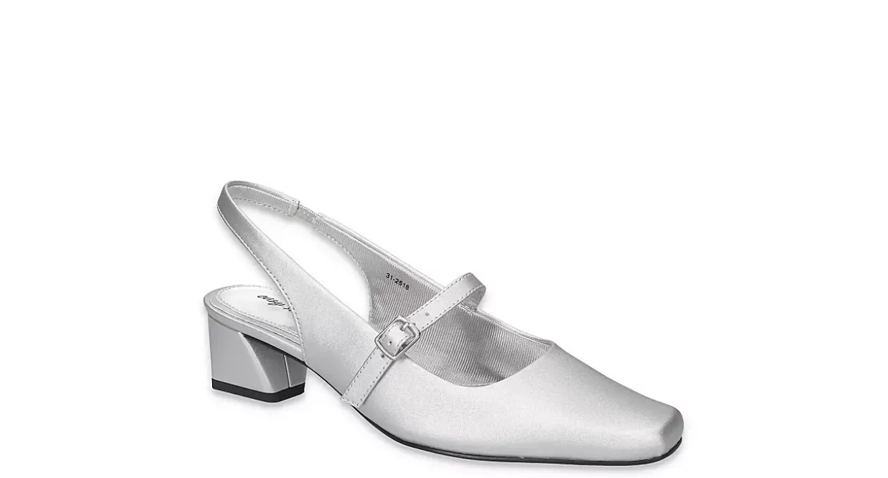 EASY STREET WOMENS CAMEO SLINGBACK PUMP*Women Comfort|Block Heels