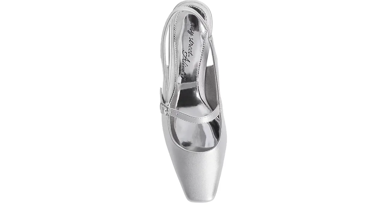 EASY STREET WOMENS CAMEO SLINGBACK PUMP*Women Comfort|Block Heels