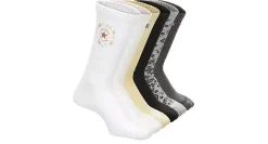 CONVERSE WOMENS CHUCK FLORAL CREW SOCKS 6 PAIRS* Crew Socks
