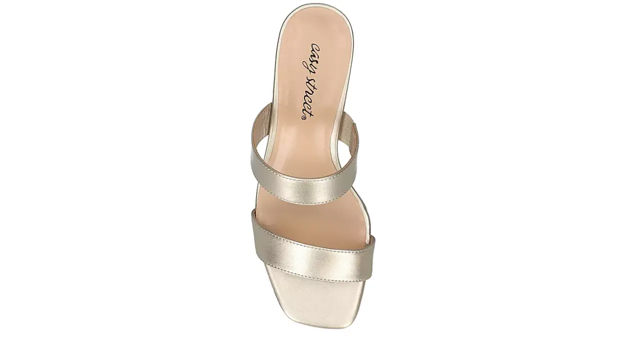 EASY STREET WOMENS CLOVELLE SLIDE SANDAL*Women Dress Sandals|Dress Sandals