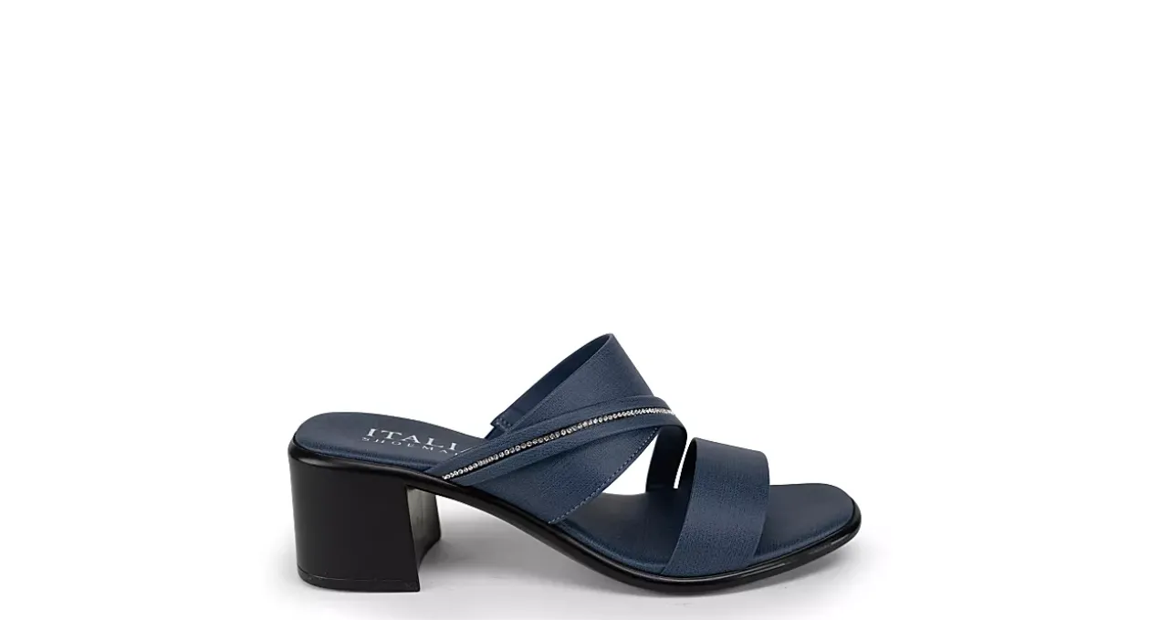 ITALIAN SHOEMAKERS WOMENS COLETTY SLIDE SANDAL*Women Dress Sandals|Dress Sandals