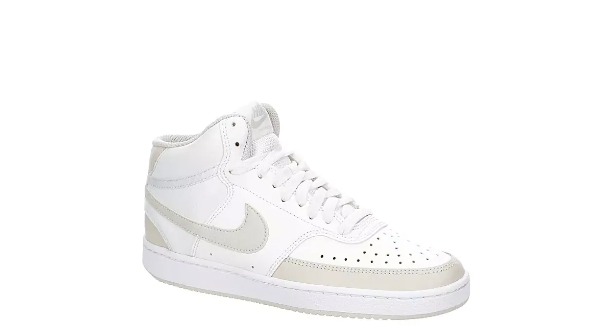 NIKE WOMENS COURT VISION MID SNEAKER*Women Court Sneakers|Mid & High Tops