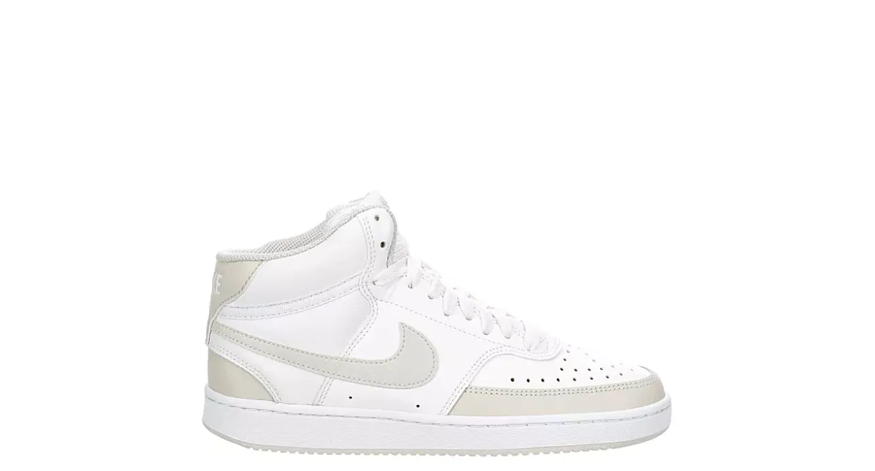 NIKE WOMENS COURT VISION MID SNEAKER*Women Court Sneakers|Mid & High Tops