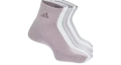 ADIDAS WOMENS CUSHIONED QUARTER SOCKS 6 PAIRS* Ankle Socks