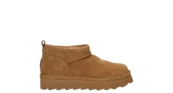 BEARPAW WOMENS DAPHNE WATER RESIST SHORTY PLATFORM FUR BOOT*Women Campus Comfort|Shearling & Lined Boots