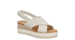 TOMS WOMENS DIANA CROSSOVER SANDAL*Women Wedges|Platform Sandals