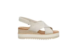 TOMS WOMENS DIANA CROSSOVER SANDAL*Women Wedges|Platform Sandals